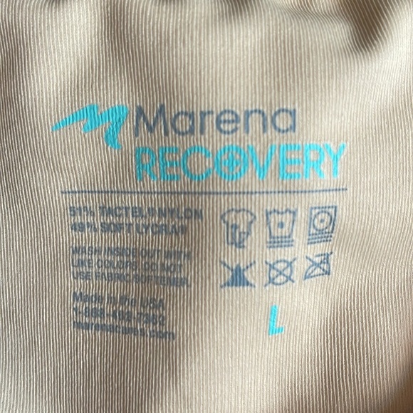 MARENA MENS RECOVERY SLEEVELESS Lot of 2 TANK TOP - STYLE NO. MTT NUDE BLACK lrg - Picture 13 of 15